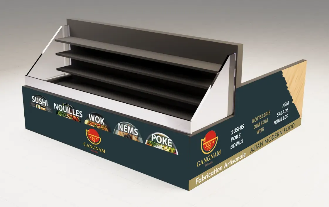 Kiosque cuisine asiatique